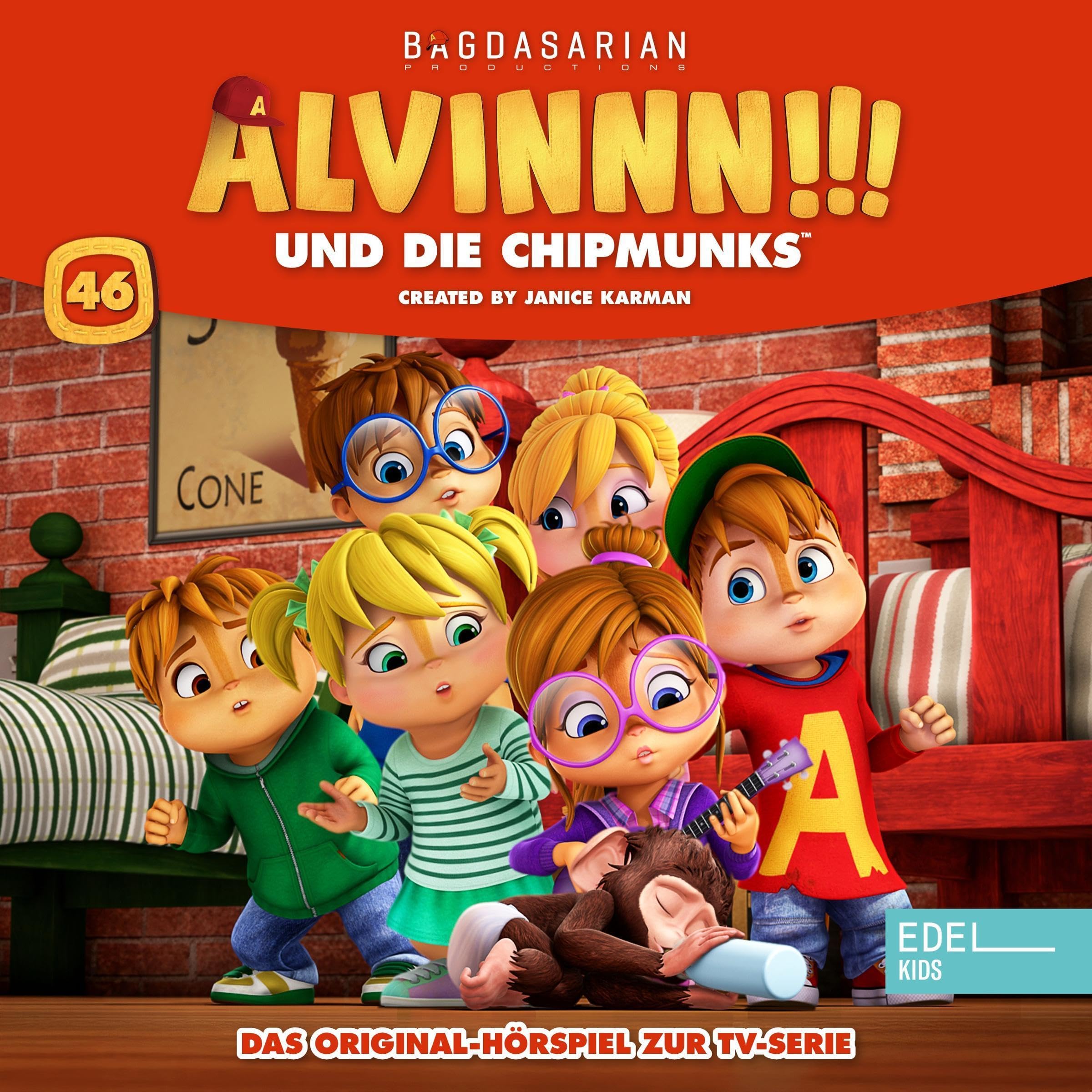 Cover art for Alvin und die Chipmunks. Das Original-Hörspiel zur TV-Serie