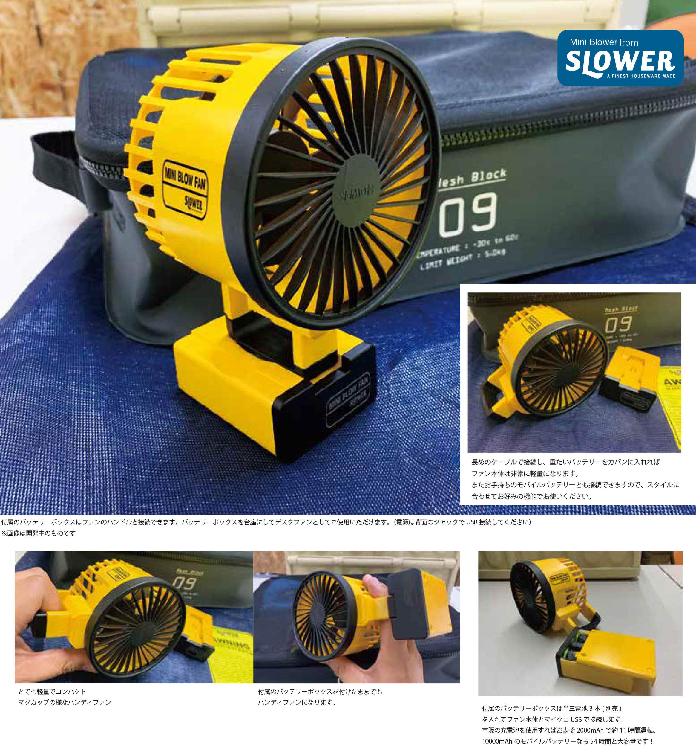 Amazon.com: SLOWER SLW200 Mini Blower Circus Olive Blower Fan 6.1