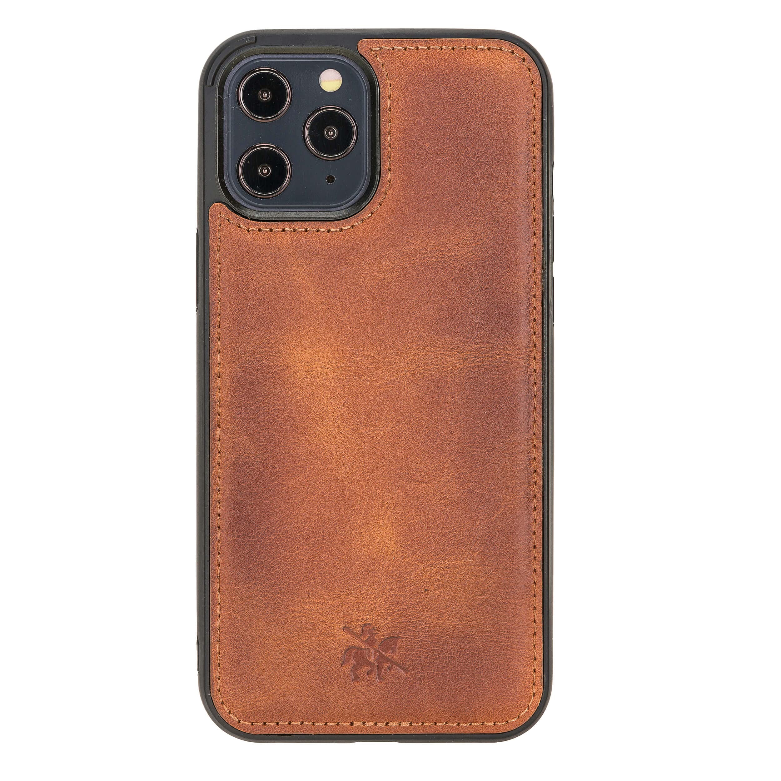 Venito Lucca Leather Case Compatible with iPhone 13 Pro Max (6.7 inch) – Extra Secure with Padded Back Cover (Antique Brown)