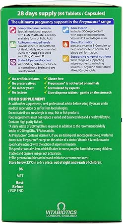 Vitabiotics Pregnacare Max 84 Tablets Capsules Pack Of 1 Amazon Co Uk Health Personal Care Vitabiotics Pregnacare Max 84 Tablets Capsules Pack Of 1 Amazon Co Uk Health Personal Care