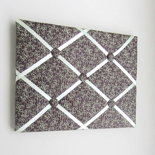 Miniatura 2 de Brown & Lime Green 11"x14" Memory Board Bow Holder Bow Board Ribbon Board