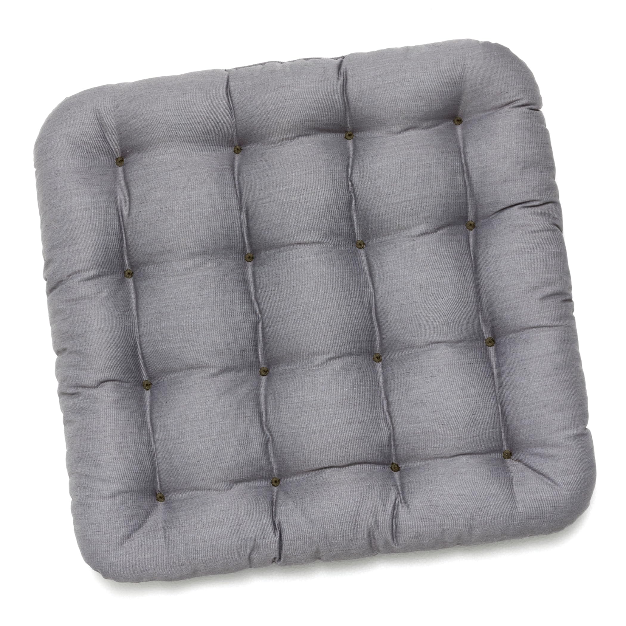 HAVE A SEAT Luxury – poduszka do siedzenia 40 x 40 cm – wygodna poduszka na krzesło, ortopedyczna, nadaje się do prania w temperaturze do 95 °C, nadaje się do suszenia w suszarce, trwałe kolory – Made in Germany – (zestaw 4