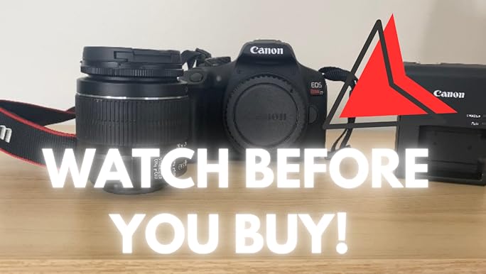 Amazon.com : Canon EOS Rebel T7 DSLR Camera|2 Lens Kit with