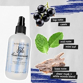 Bumble and bumble. Thickening Blow-Dry Prep Spray | For Lush Blow Dries | Straight to Wavy