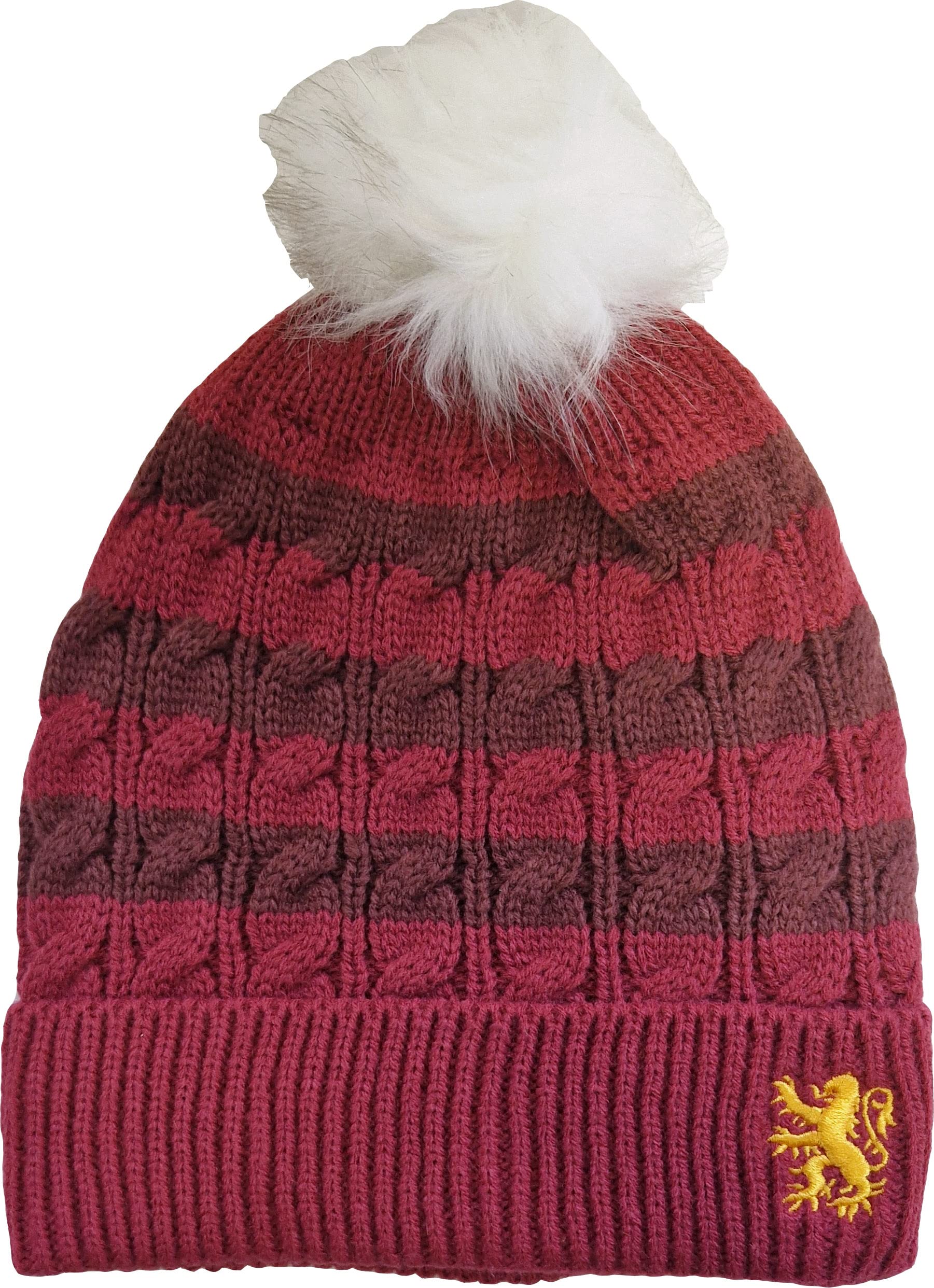 Harry Potter Gryffindor Bobble Hat Burgundy