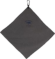 Vista 67 de Team Effort Collegiate - Toalla de microfibra gris de 15" x 15