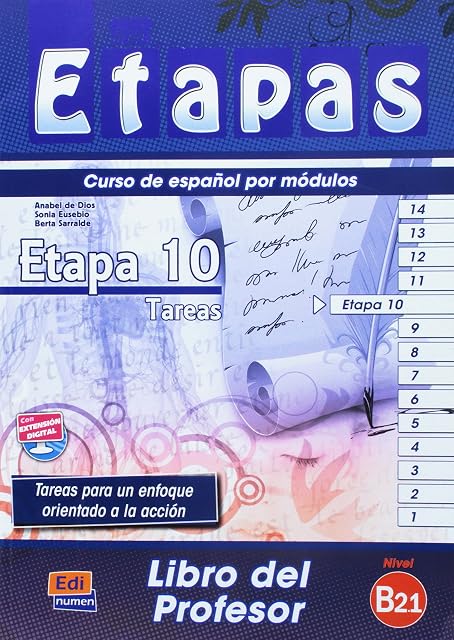 Portada de Etapas 10. Tareas - Libro del Profesor