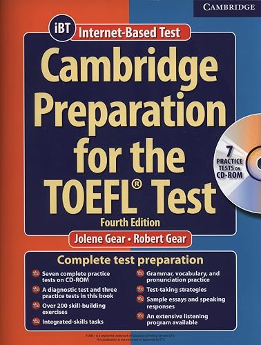 Preparation for the TOEFL® Test Book with CD-ROM Cambridge