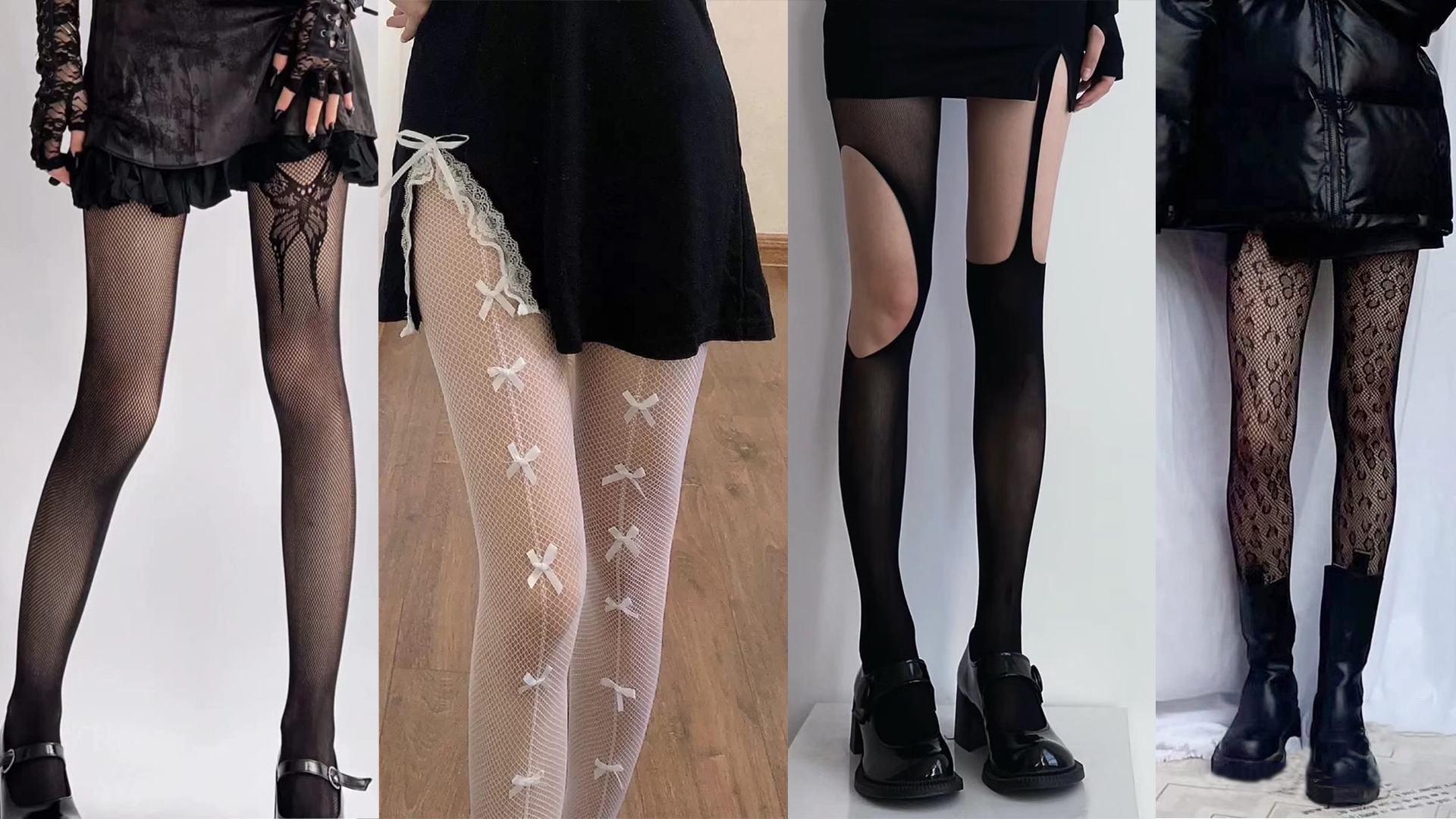 2 stks/set Visnet Vrouwen Kousen Mesh Panty Elastische Dij Hoge Sok Hoge Taille Strak Voor Vrouwelijke Fleece Verdikking Blote Been Artefact (zwart kleine A