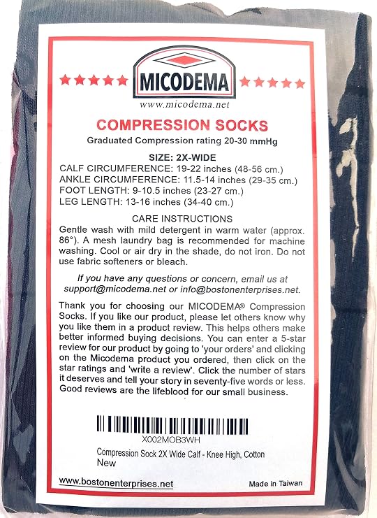 Compression Socks for Wide Calf - Ankle and Arch Support | Firm Gradient Support. Knee High Plus Size Premium Sock (gray, 2X WIDE)