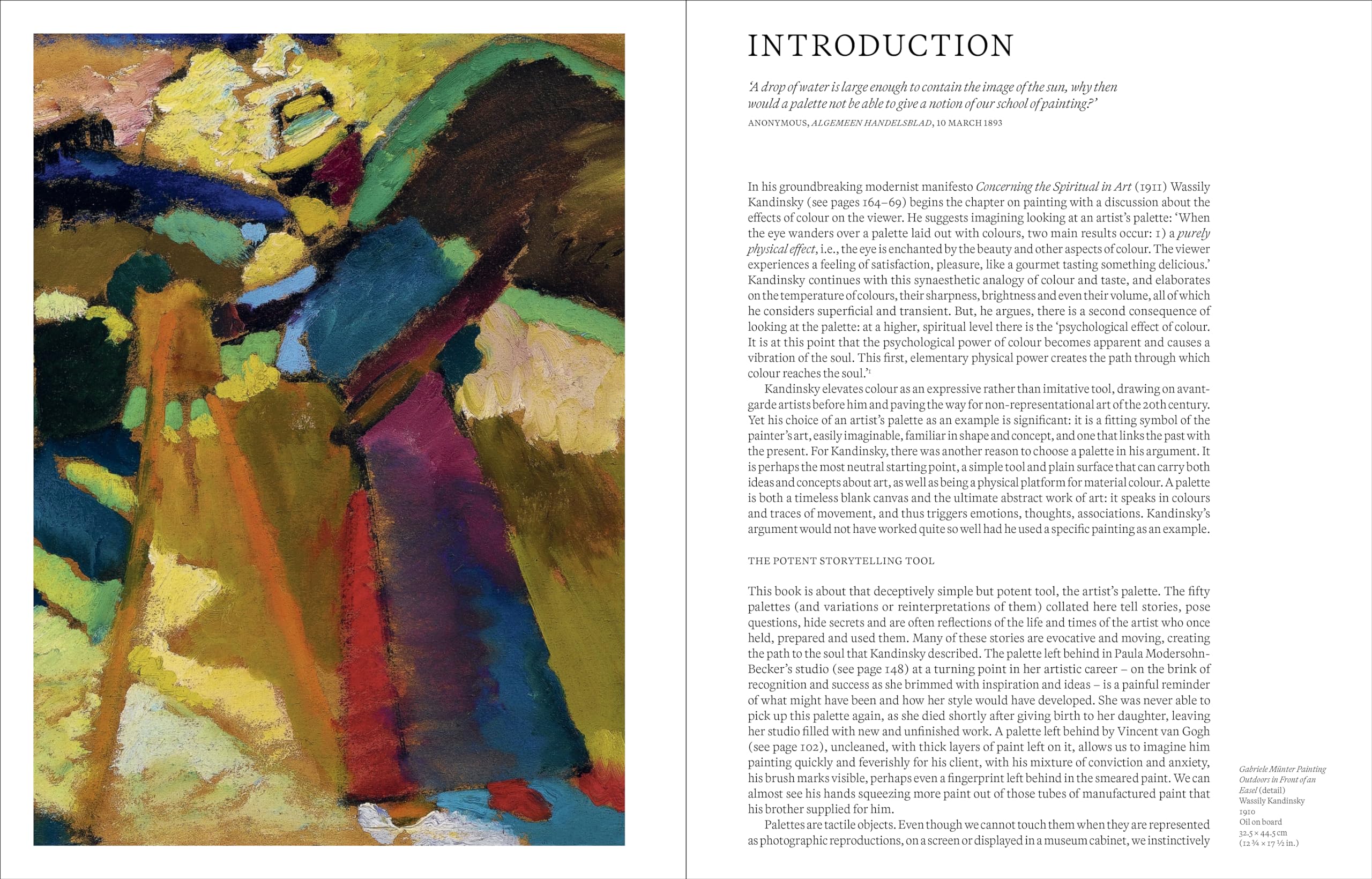 The Artist's Palette: The palettes behind the paintings of 50 great artists (Thames and Hudson Ltd)