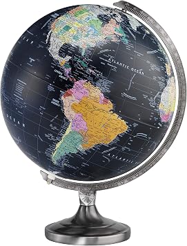 Replogle Globes 12" Orion Globe, Black