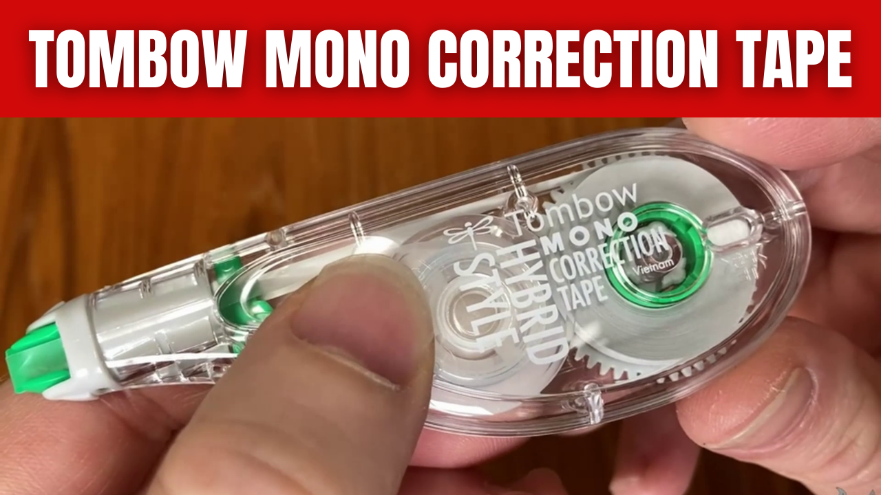 Tombow Hybrid Style Mono Correction Tape Review