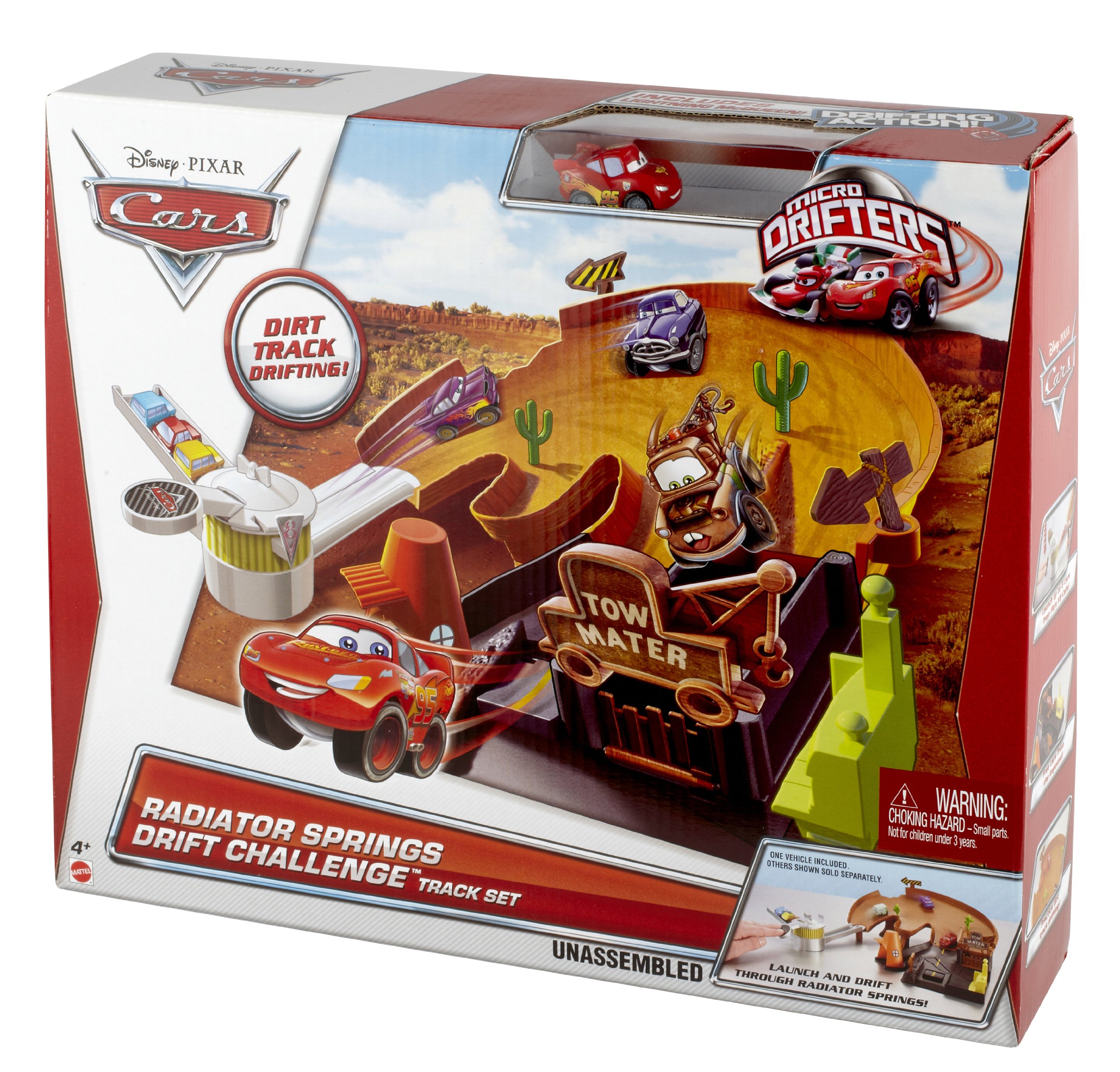 Pixar Cars X9527 Model Car Micro Drifter Track Butte : Amazon.co