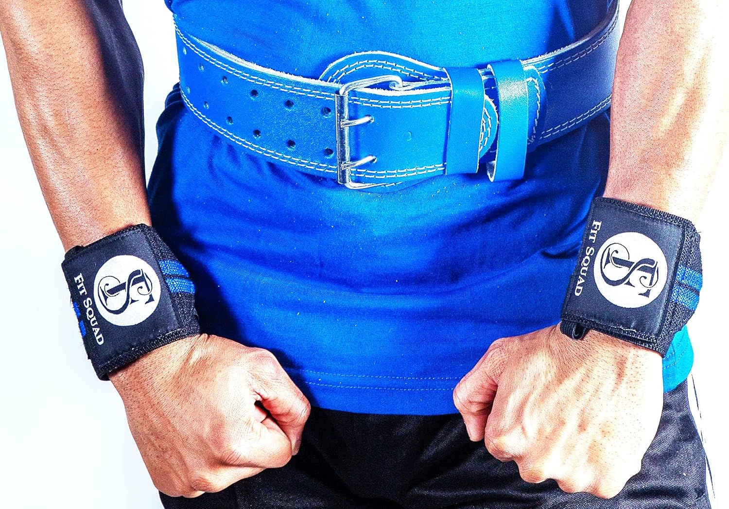 Fit Squad Weightlifting Wrist Wraps,wrist Support with Heavy Duty Thumb