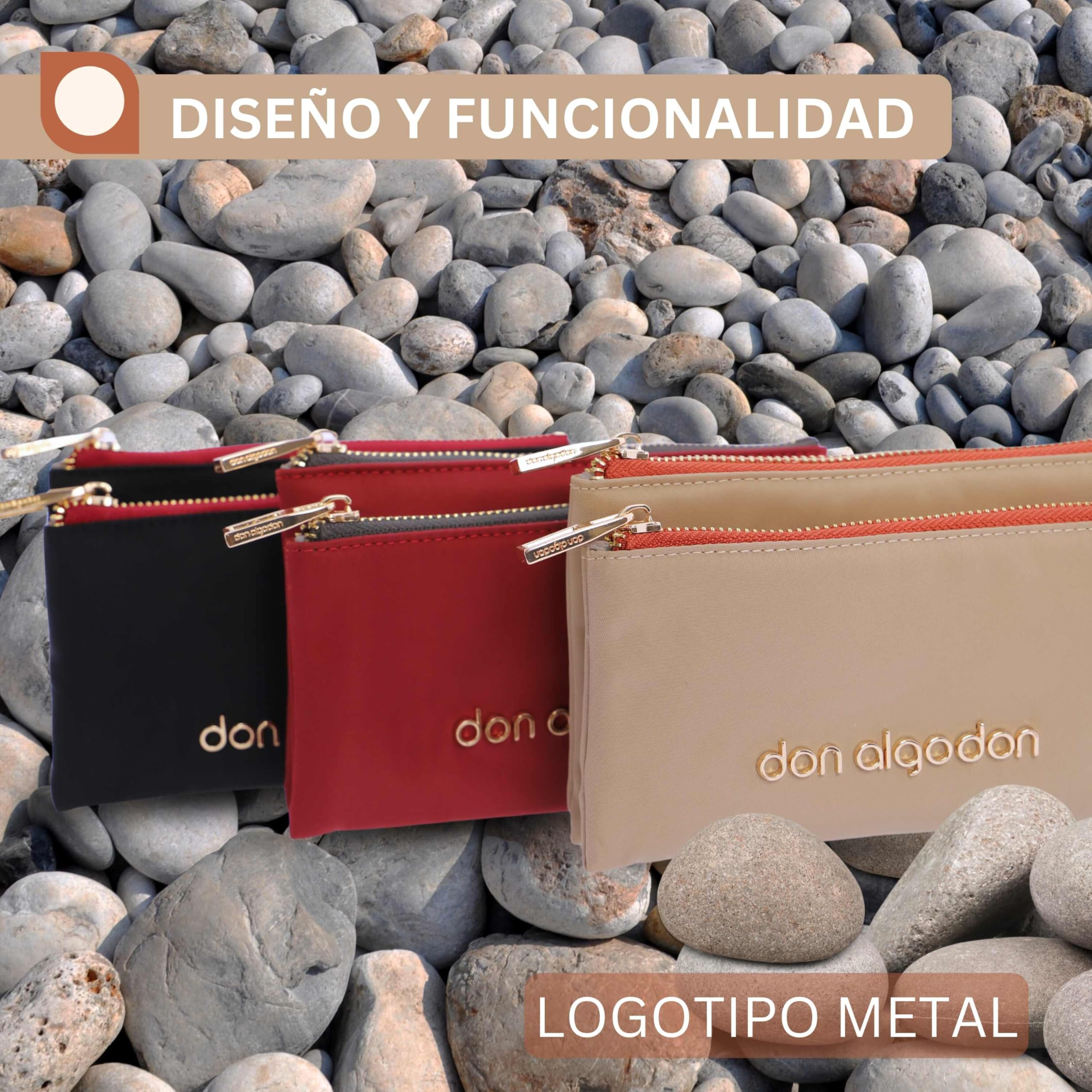 DON ALGODON - Monedero Mujer Carteras de Mujer con tarjetero mujer - Cartera mujer y monederos mujer - Simona