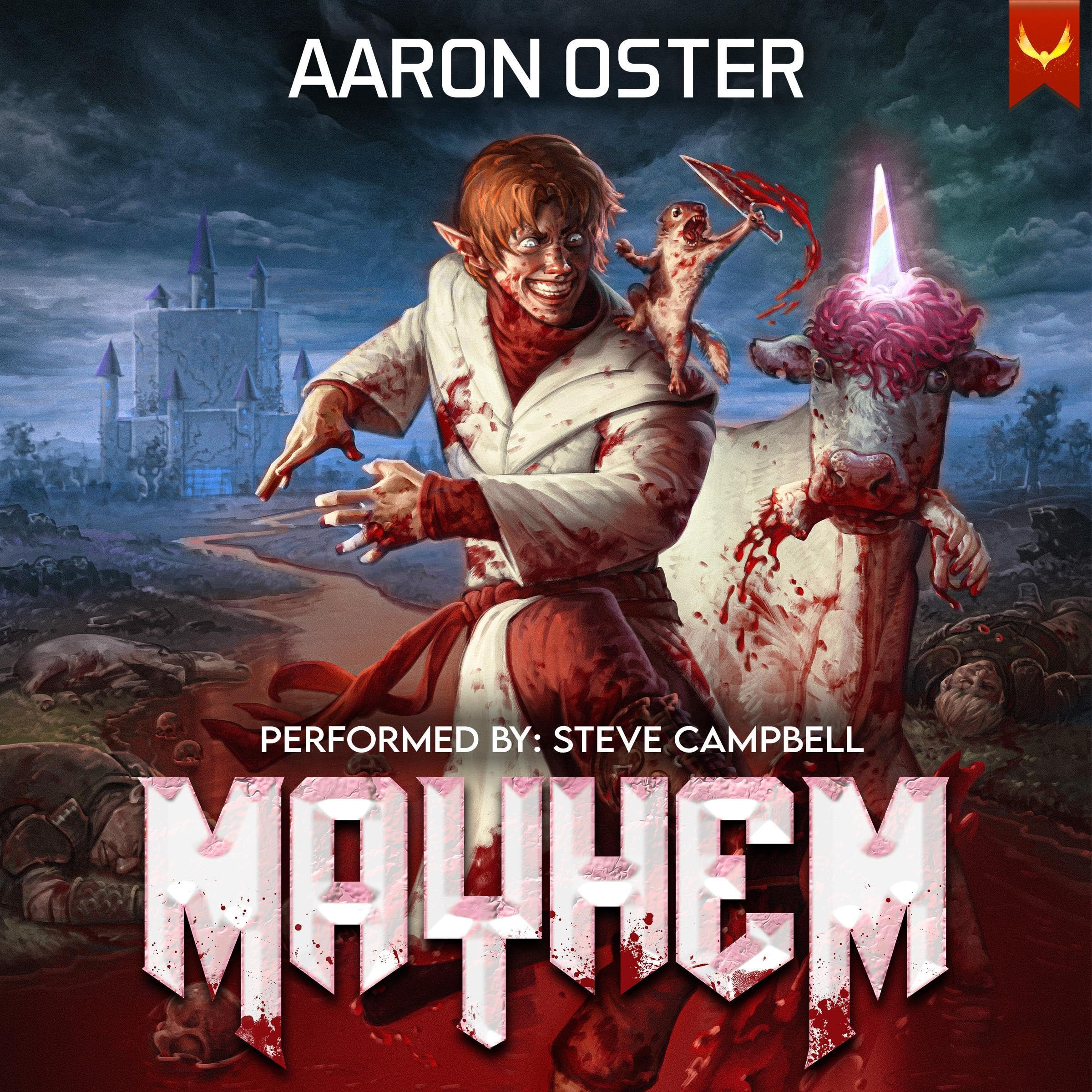 Cover art for Mayhem: A LitRPG Adventure