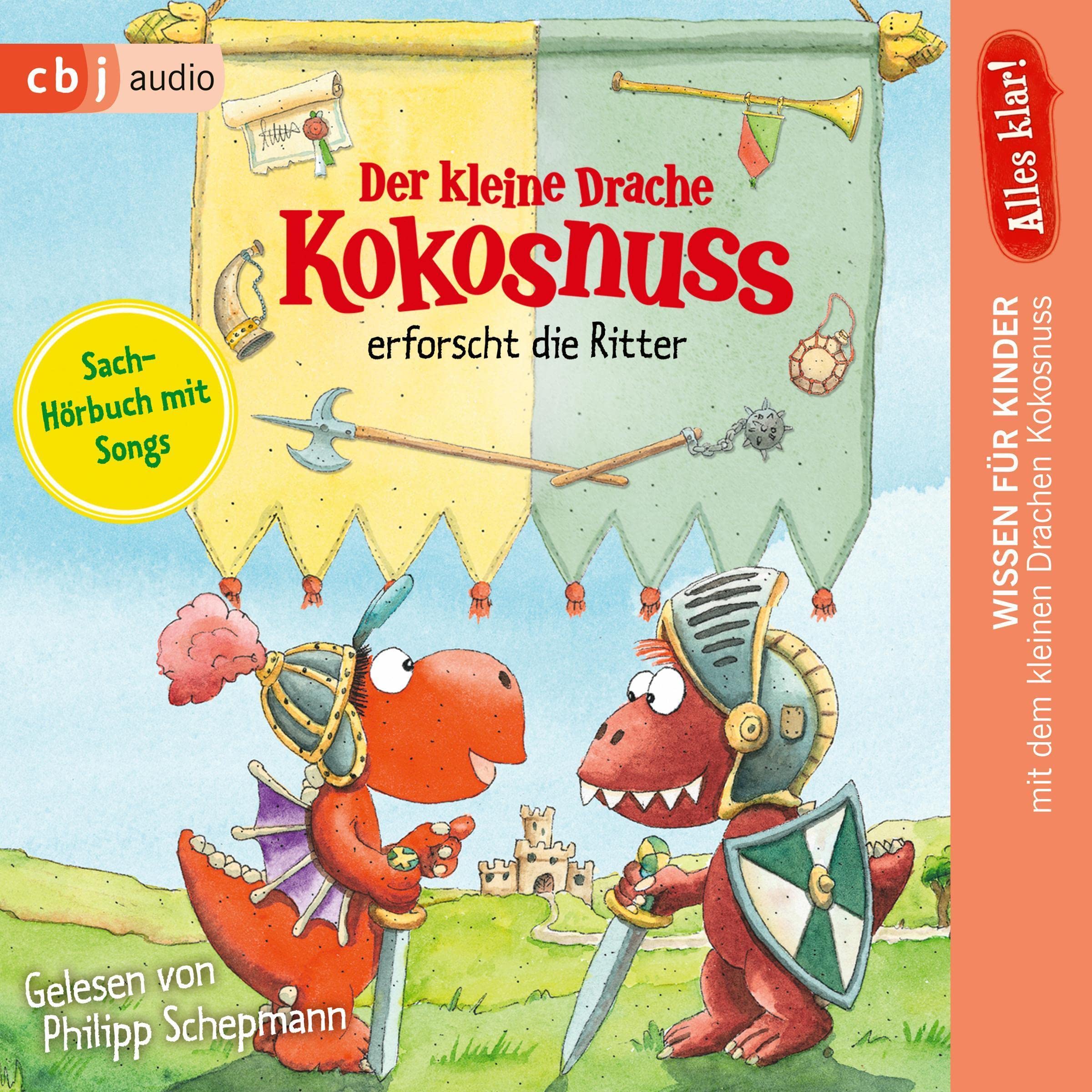 Cover art for Alles klar! Der kleine Drache Kokosnuss erforscht die Ritter