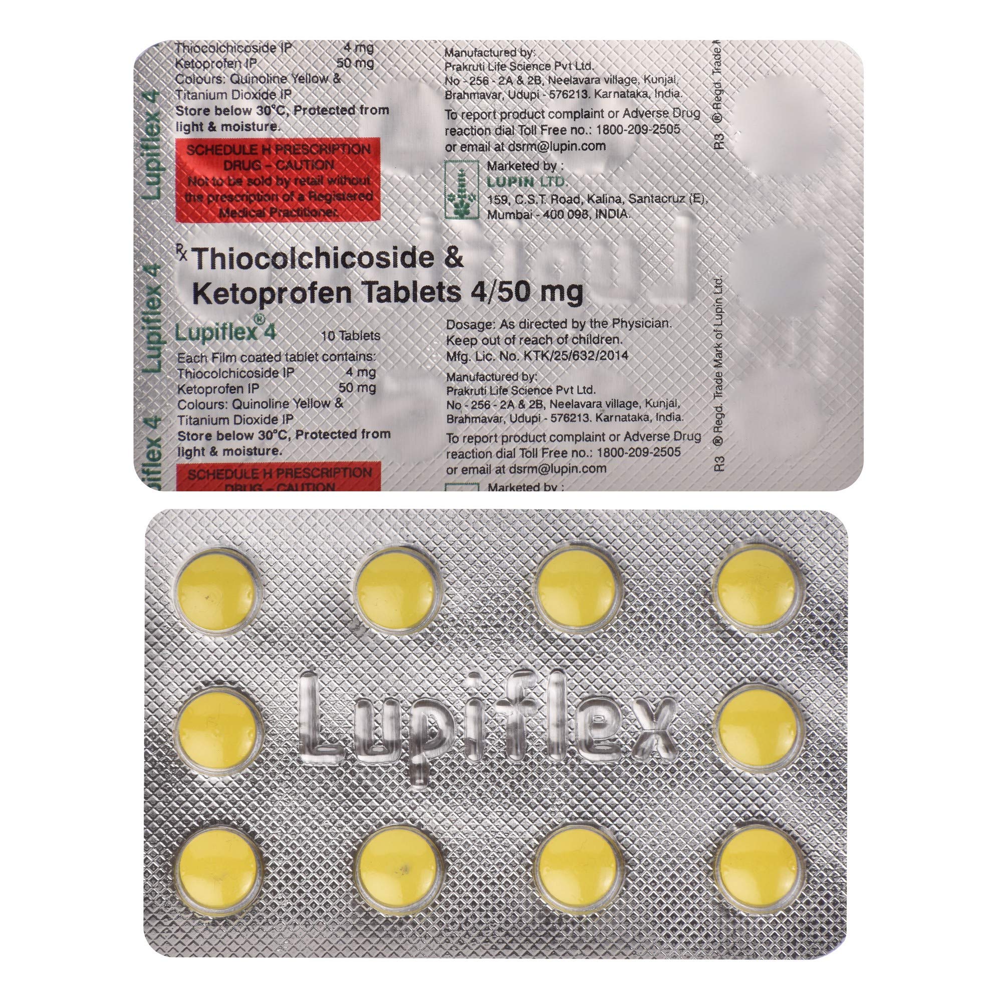 Lupiflex 4 - Strip of 10 Tablets