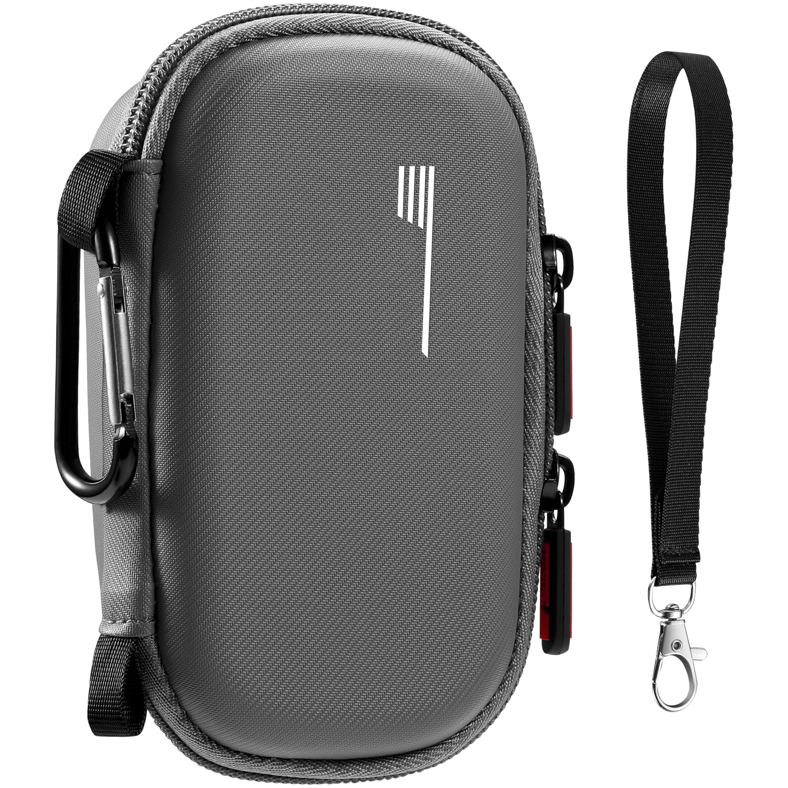 STARTRC VCR Carrying Case for Insta360 X5, Hard Shell Small Storage Case for Insta 360 X5 Accessories, Portable Travel Bag Organizer with Wrist Strap