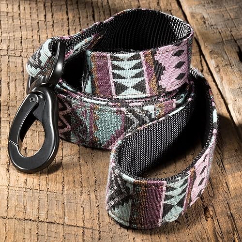 Miniatura 9 de Embark Urban - Correas de perro coloridas, fuertes y resistentes para perros de raza pequeña, mediana y grande (azteca, 4 pies)