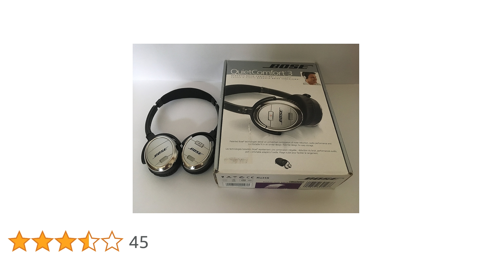 Bose ノイズキャンセリングBose QuietComfort 3 (激レア) Bose ノイズキャンセリングBose QuietComfort 3 (激レア) Amazon