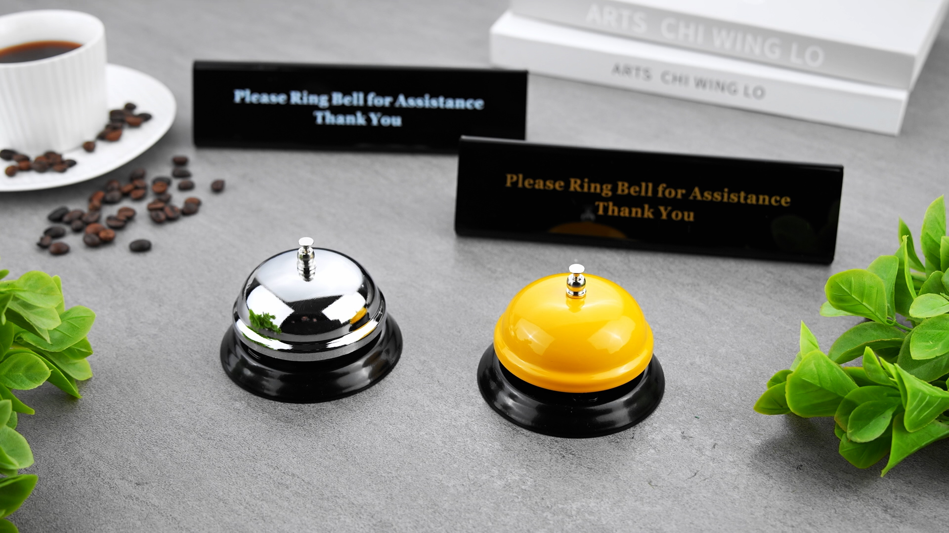 Belbel Roestvrij Staal Diner Bel Bell Bureau Service Bellen voor Keuken Coffee Shop Restaurant Remd Service Bell voor Keuken Restaurant Bar en Conciërge Gebruik