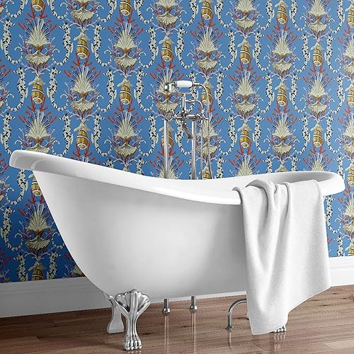 Miniatura 4 de Howard Harrison - Papel tapiz de diseño despegar y pegar, papel tapiz caprichoso de primera calidad para dormitorio, tocador, cocina, autoadhesivo,