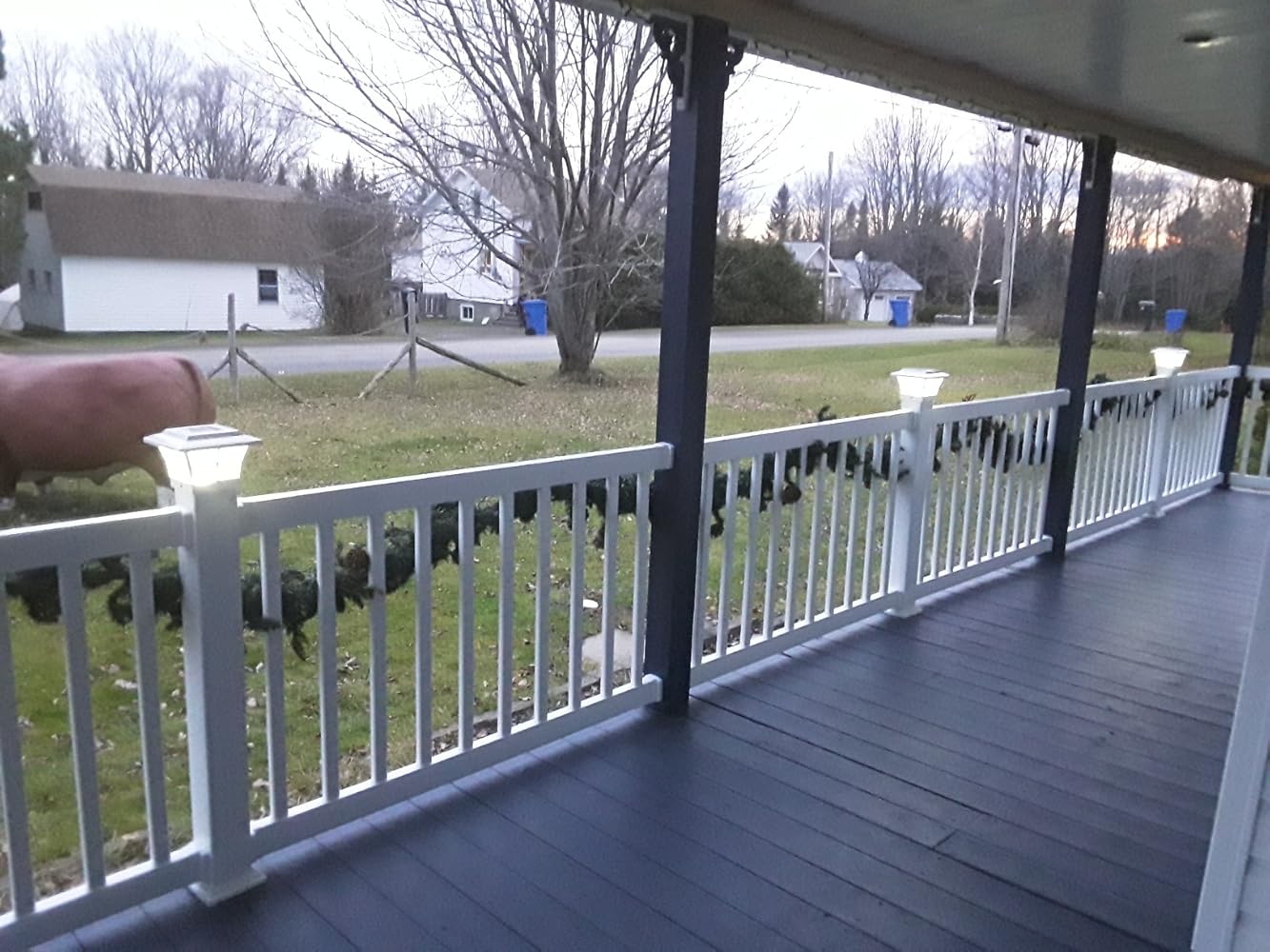 Prestige Solar Post Cap - White SLO79W