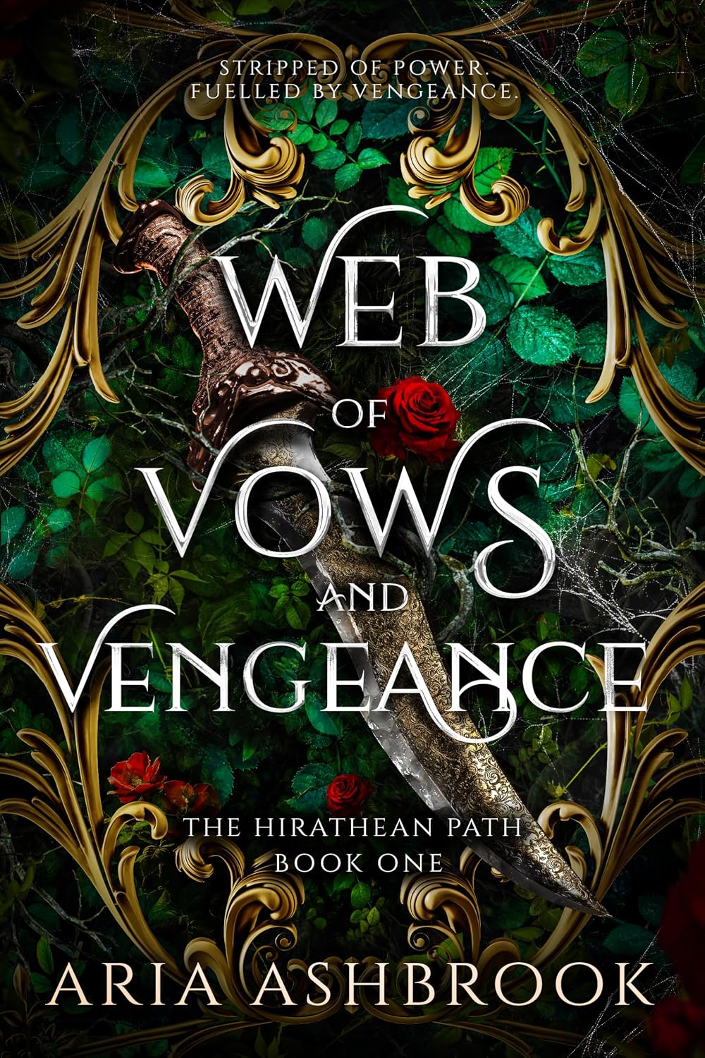 Web of Vows and Vengeance: The Award-Winning BookTok Enemies-to-Lovers Romantasy (The Hirathean Path Book 1) (English Edition)