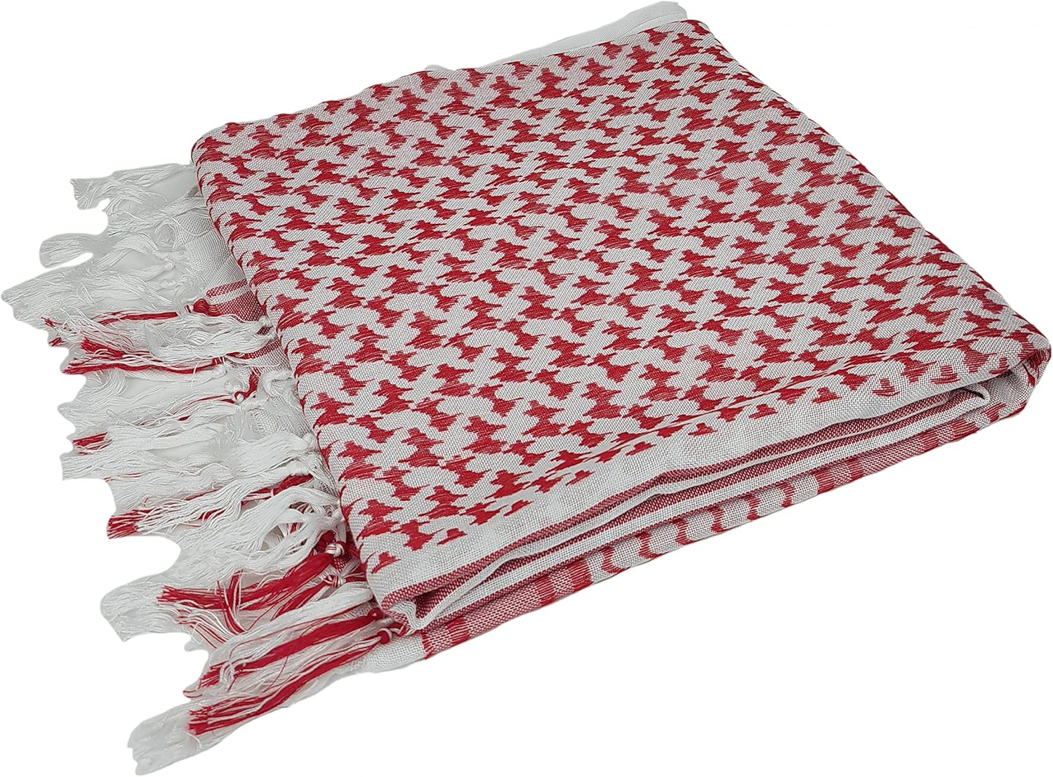 Luxns Military Shemagh Tactical Desert Scarf / 100% Cotton Keffiyeh Scarf Wrap for Men And Women - Image 3