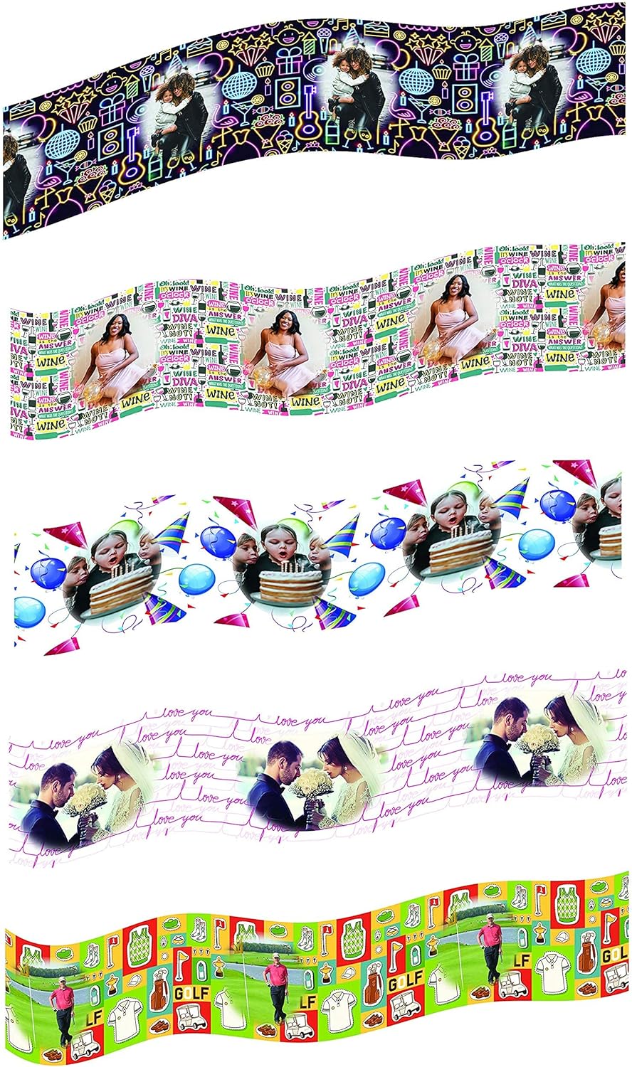Personalized Ribbon for Birthday Or Wedding Christmas Communion Baptism Sweet 16 Sweet 15 Graduation Baby Shower Bar Mitzvah Bat Mitzvah Quinceanera Custom Favor Bow Gift Box 2"