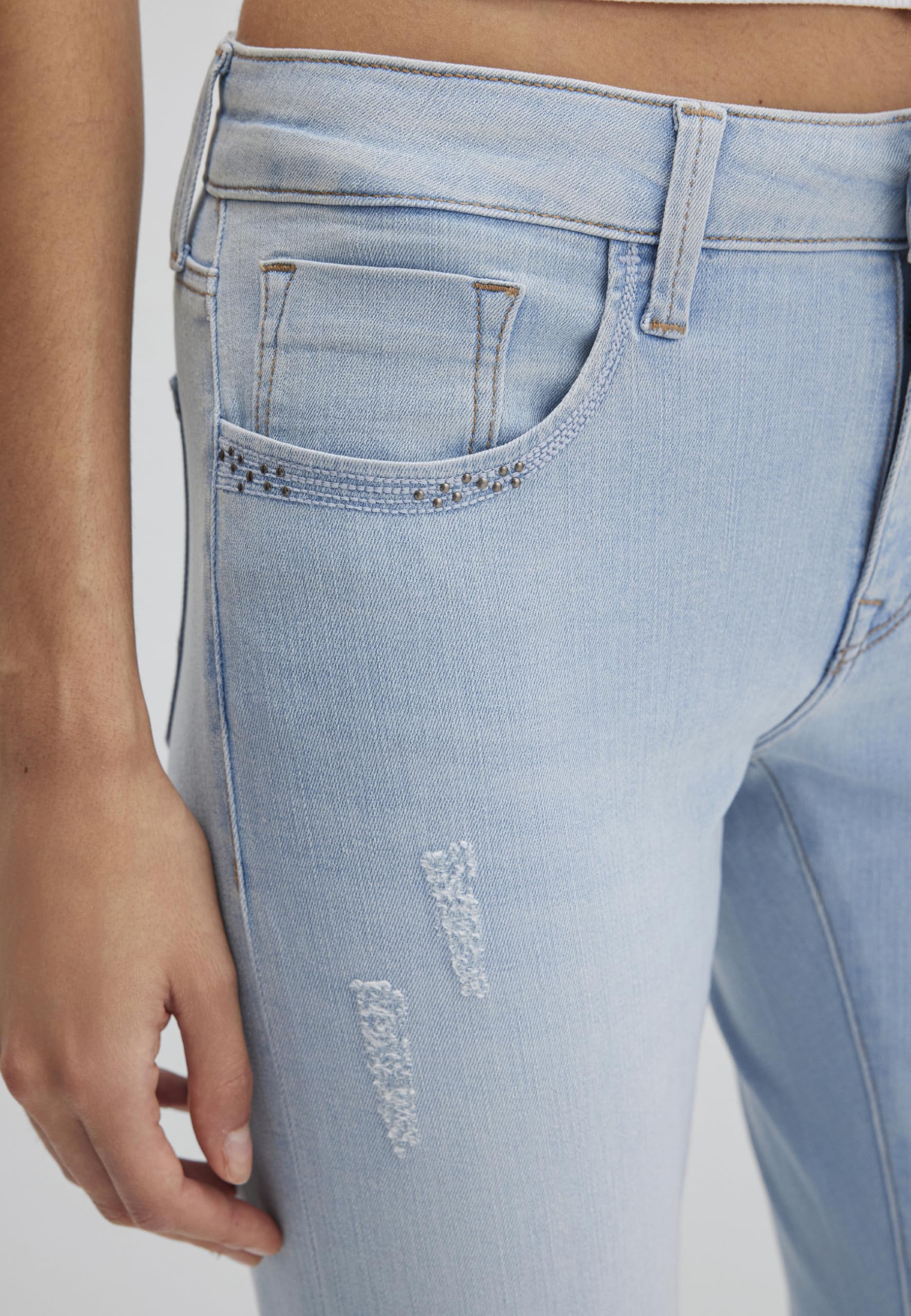 Mavi Jean Lexy pour Femme, Ice Brushed Glam, 28/27