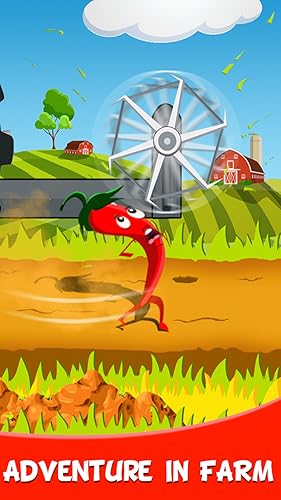 Skateboard Veggie Run: Running & Jumping Farm Game
