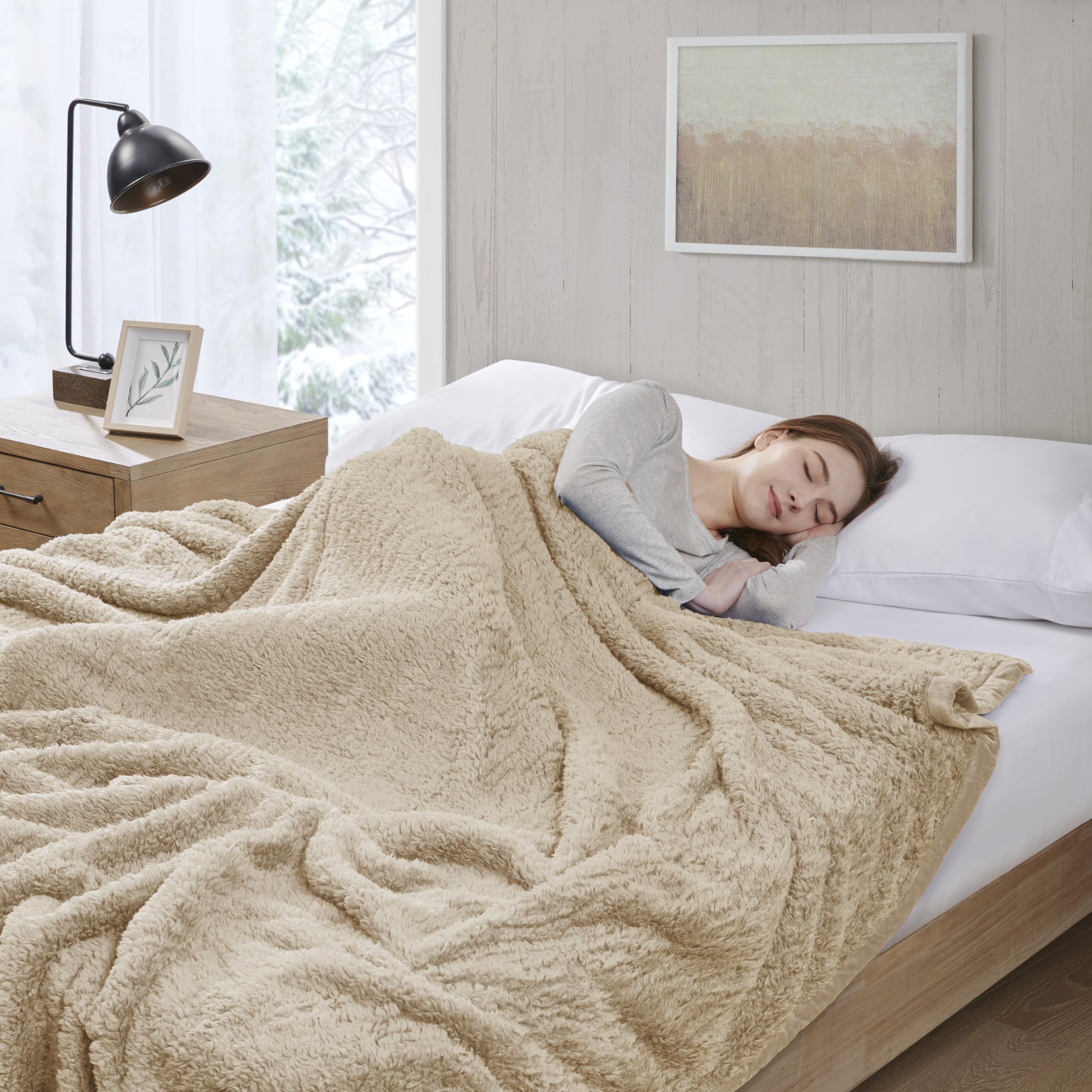 Amazon.com: Woolrich Burlington Berber Blanket Super Soft, Cozy