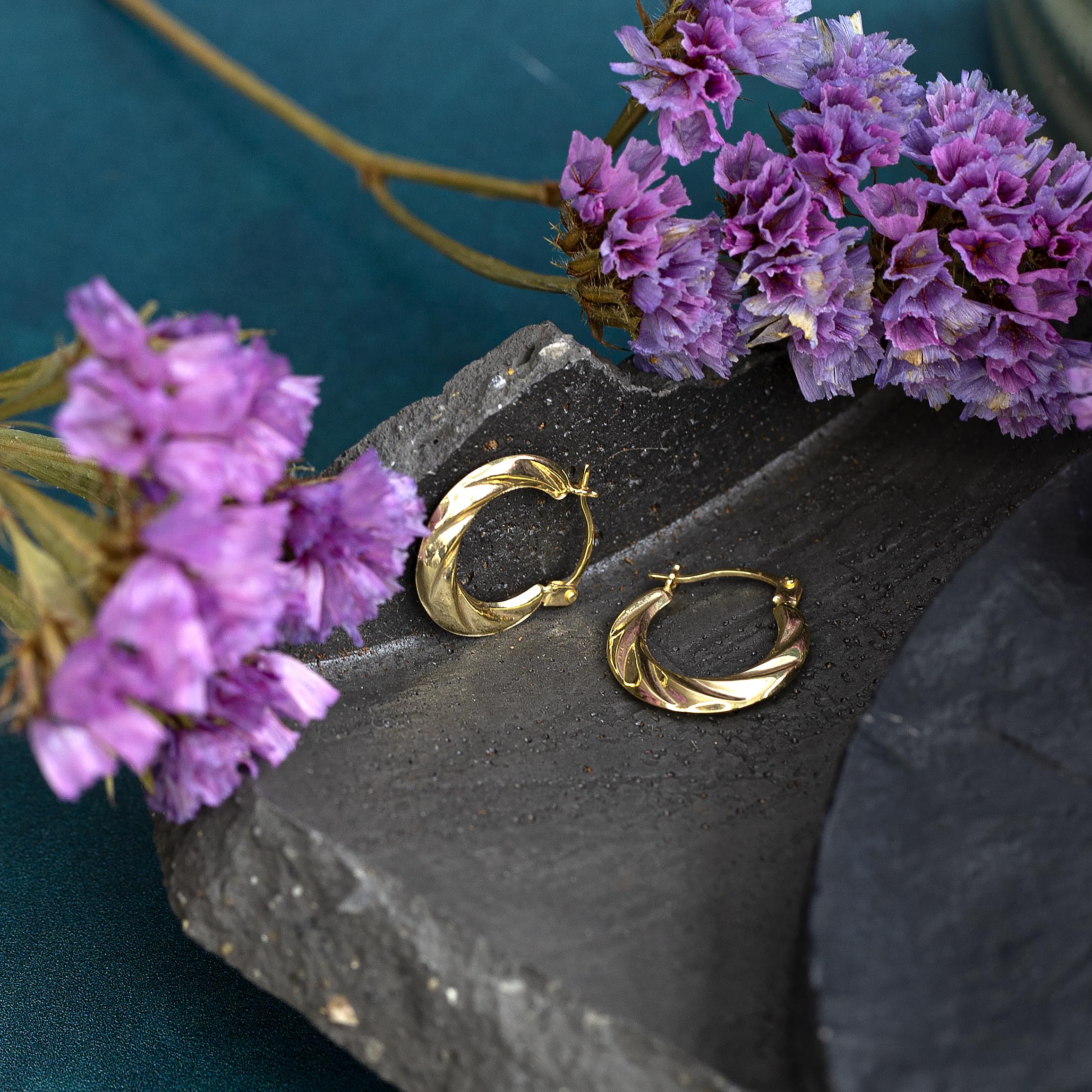 Carissima Pendientes de aro – Oro amarillo de 18 quilates – 7.53.3799, Oro amarillo de mujer