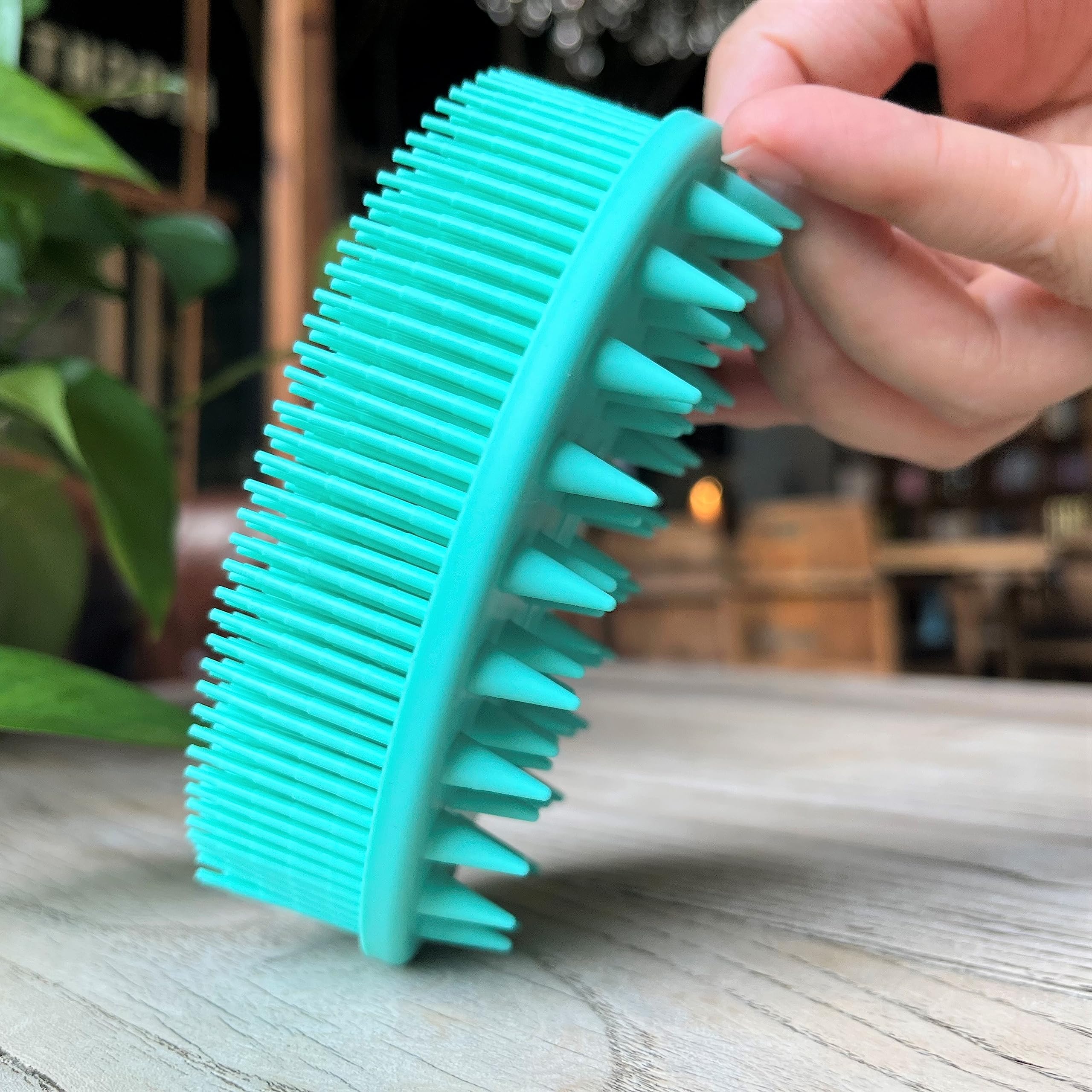 Premium Sensory Brush for Kids or Autism,Soft Silicone Body Scrubber,2 in 1 Sensory Room Occupational Therapy Brushes,Silicone Loofah,Pet Shower Brush Bath Brush Shampoo Brush - Image 4