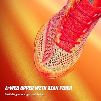 ANTA Mens C202 6 Pro Carbon Plate Marathon Running Racing Shoes, Long Distance Running Sneakers