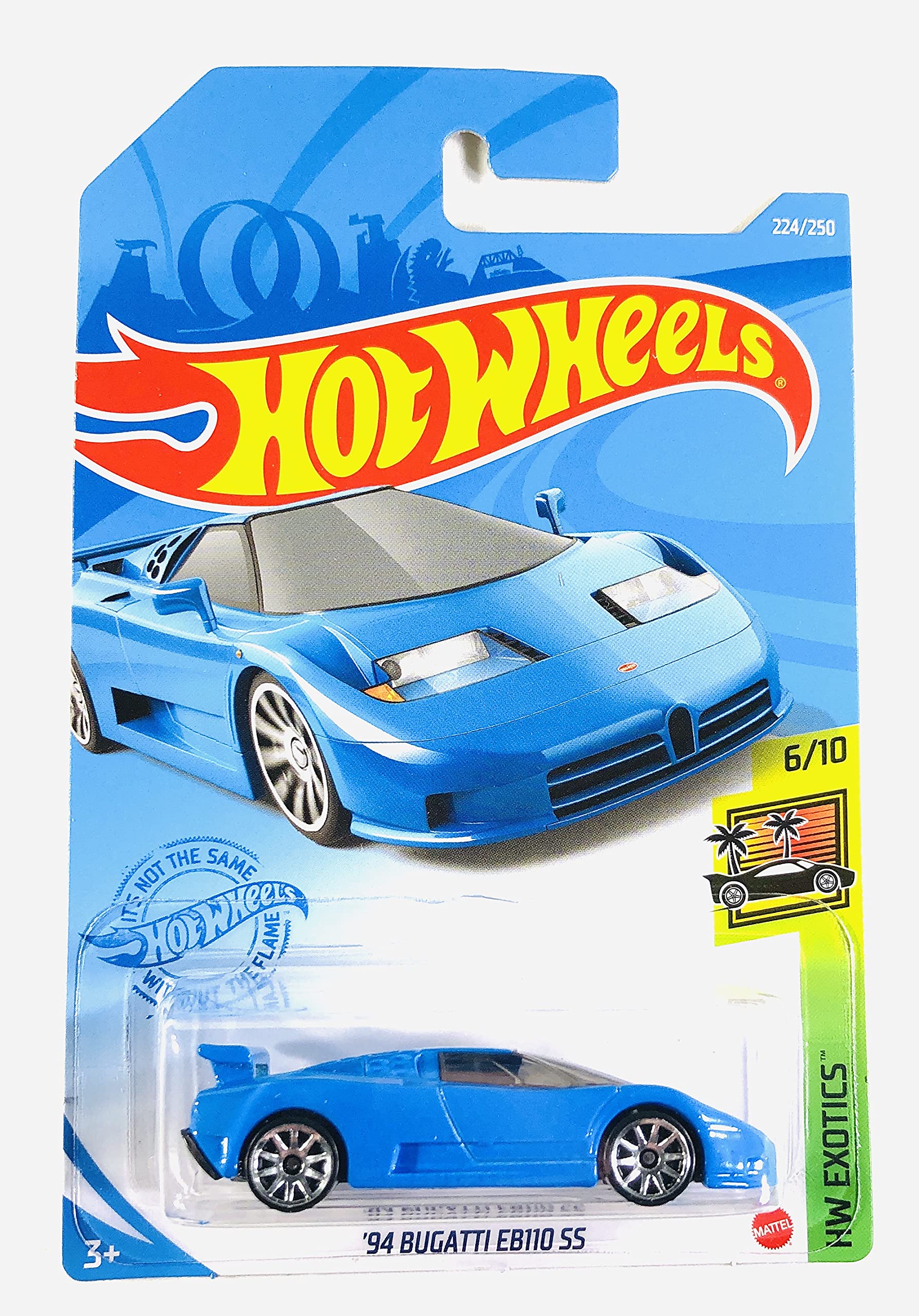 Amazon.com: Hot Wheels 2021 - '94 Bugatti EB110 SS - HW Exotics