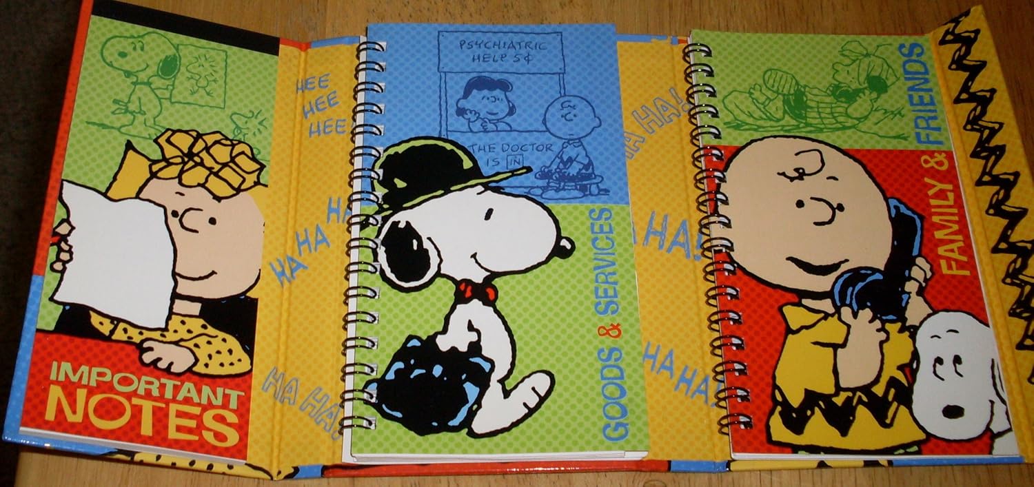 Hallmark Peanuts Gang Charlie Brown Snoopy Address