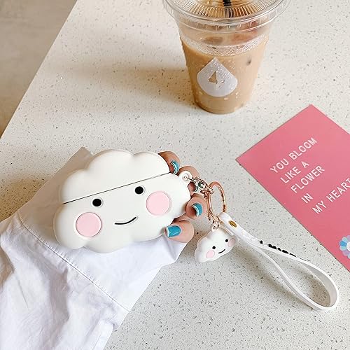 Miniatura 2 de HENJI Funda de PVC para Beats Studio Buds, funda protectora de cuerpo completo de dibujos animados 3D con llavero, funda protectora de auriculares