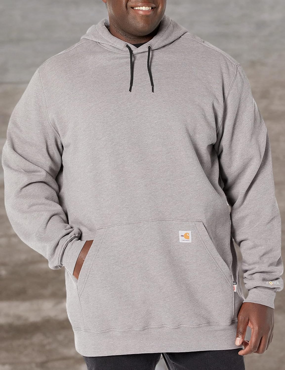 Carhartt Men's Flame Resistant Force Loose Fit Midweight Sweatshirt - Image 3