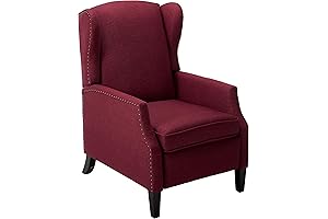 GDFStudio Weyland Wingback Recliner: Comfort and Style for Your Living Room