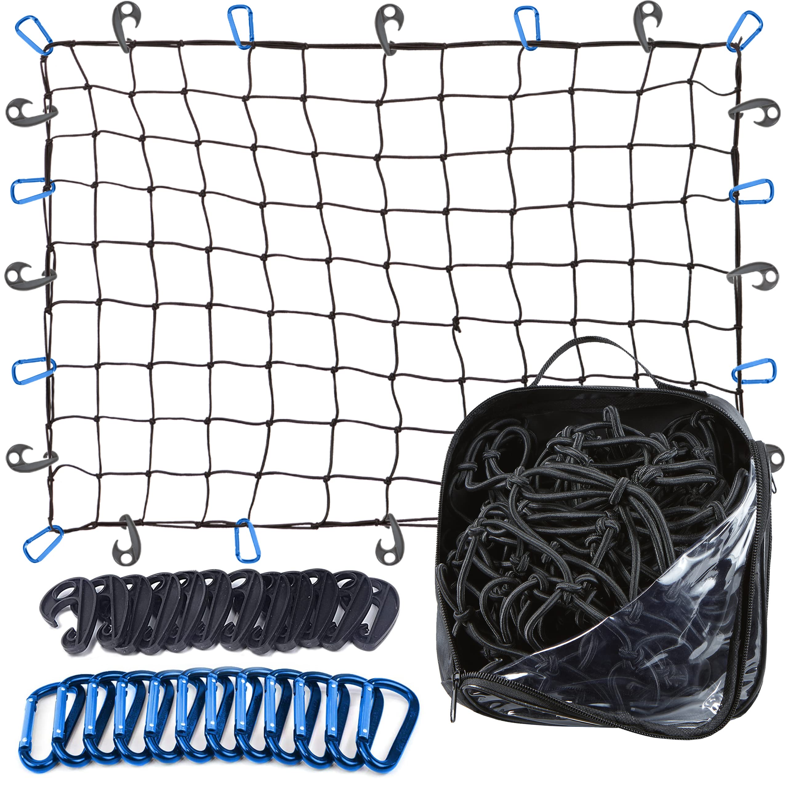 Buy Grit Performance Cargo Net for Pickup Truck Bed 4 x 6 Foot, Heavy