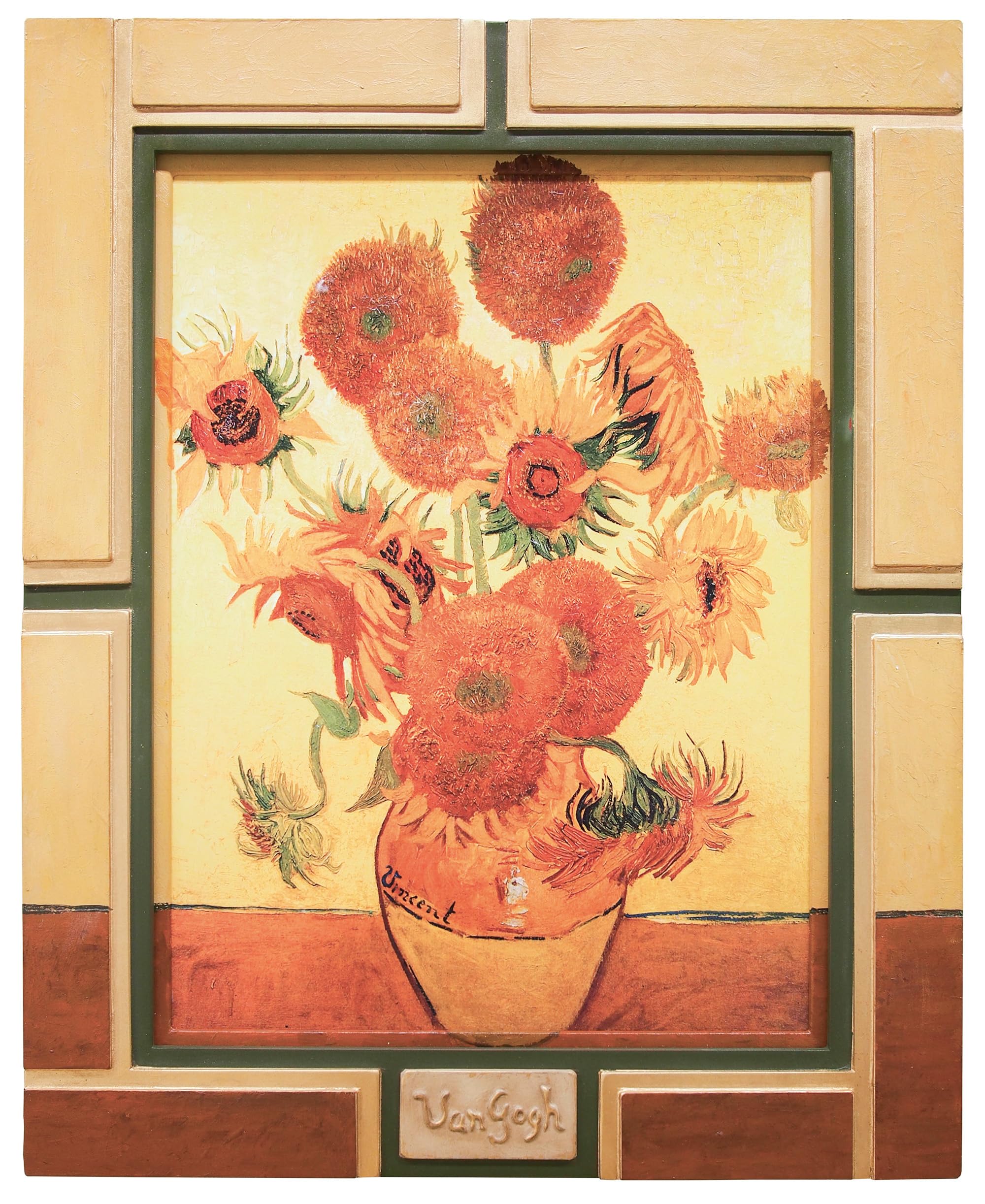 Amazon.co.jp: 大額(Daigaku) ゴッホ ひまわり インテリア絵画 アート