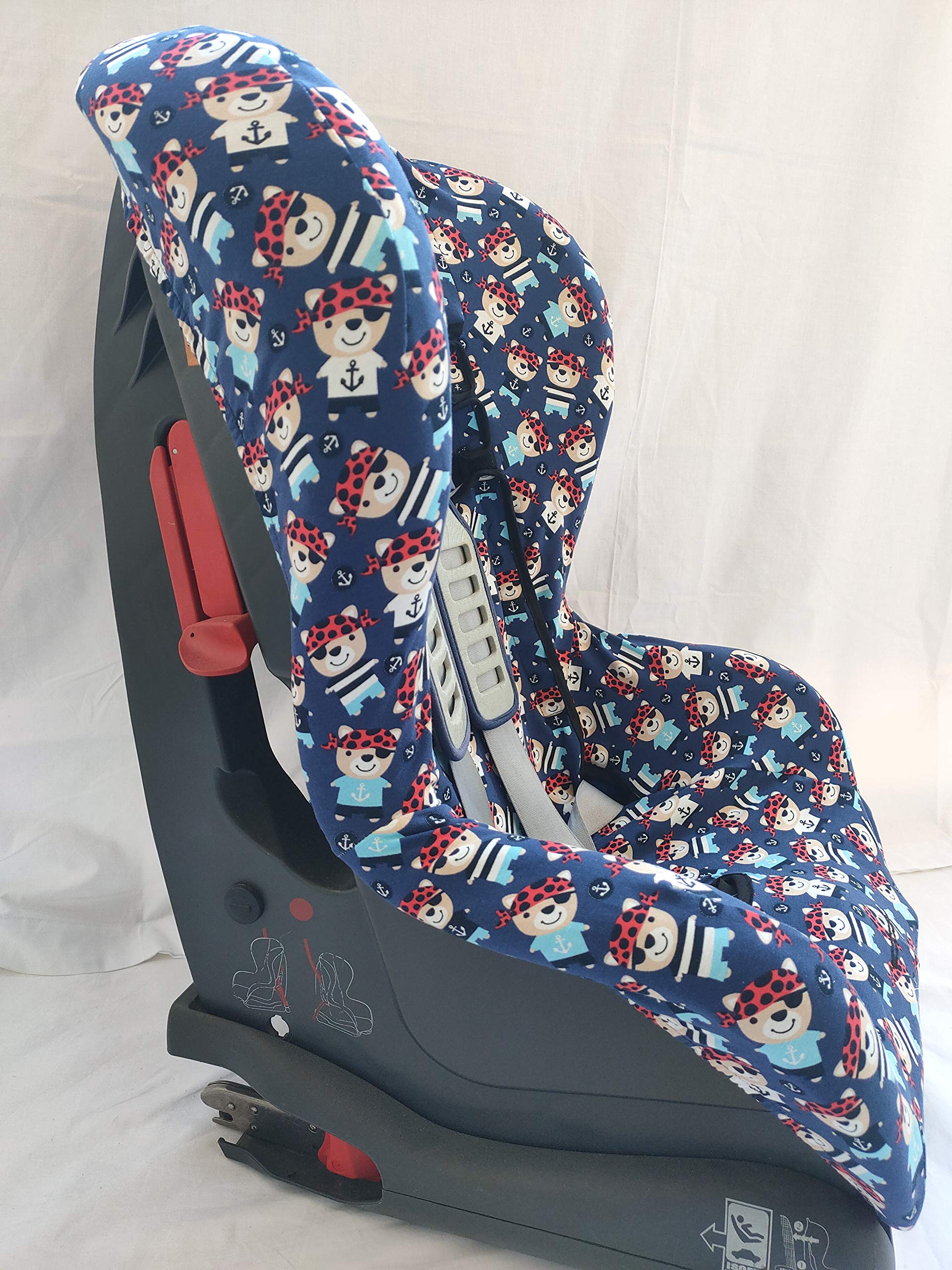 MOON-BEBE Funda Universal para Silla de Coche Grupo 1-2-3 (AZUL)