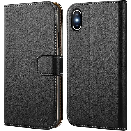 ELESNOW Cover per iPhone XS Max 6.5 Flip Wallet Case Custodia