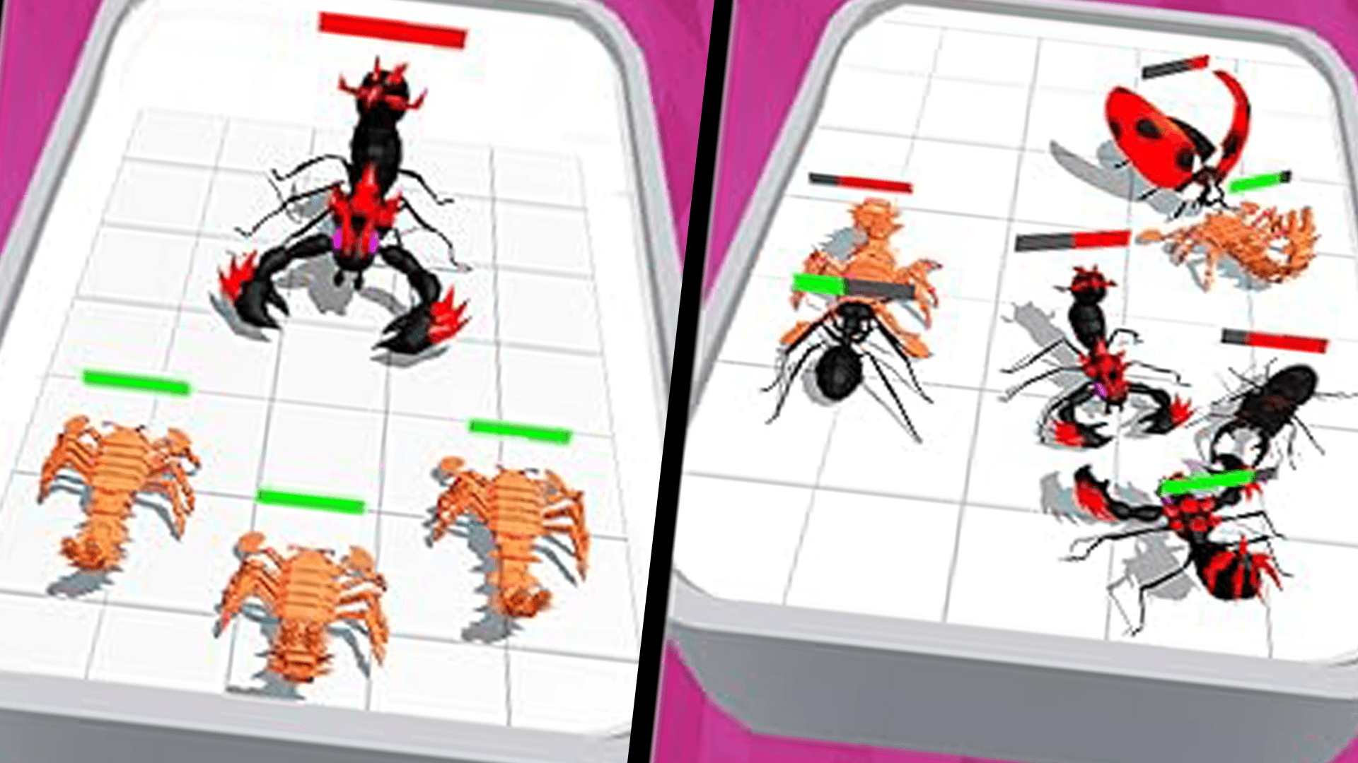 Merge Master Insect Merge Master Ant Monster Battle: Insect Squad Fusion Fight Clash ...
