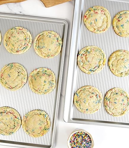 Miniatura 10 de Molde de lámina de acero aluminizado para hacer galletas de EE UU grande Gris