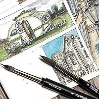 Vista 63 de da Vinci Watercolor Series 1593 Casaneo Pincel de Viaje Redondo New Wave Sintéticos